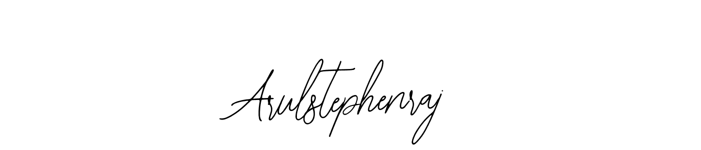 How to make Arulstephenraj name signature. Use Bearetta-2O07w style for creating short signs online. This is the latest handwritten sign. Arulstephenraj signature style 12 images and pictures png