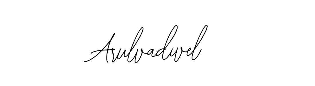 You should practise on your own different ways (Bearetta-2O07w) to write your name (Arulvadivel) in signature. don't let someone else do it for you. Arulvadivel signature style 12 images and pictures png