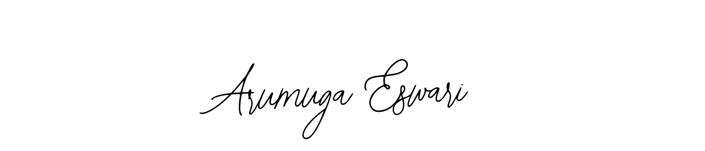How to make Arumuga Eswari signature? Bearetta-2O07w is a professional autograph style. Create handwritten signature for Arumuga Eswari name. Arumuga Eswari signature style 12 images and pictures png