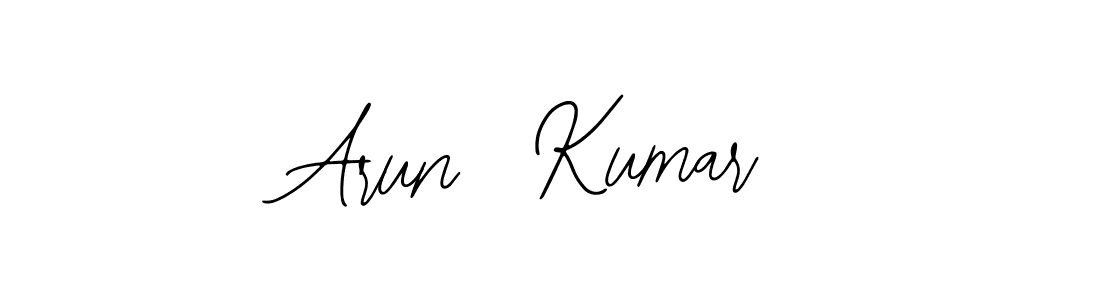 Use a signature maker to create a handwritten signature online. With this signature software, you can design (Bearetta-2O07w) your own signature for name Arun  Kumar. Arun  Kumar signature style 12 images and pictures png