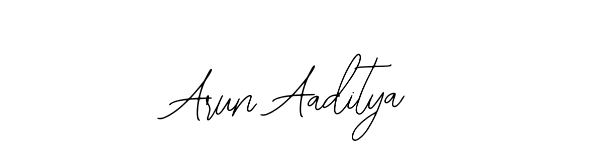 Create a beautiful signature design for name Arun Aaditya. With this signature (Bearetta-2O07w) fonts, you can make a handwritten signature for free. Arun Aaditya signature style 12 images and pictures png