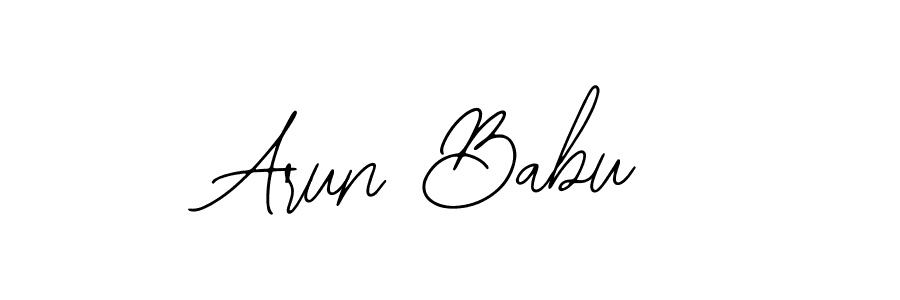 Arun Babu stylish signature style. Best Handwritten Sign (Bearetta-2O07w) for my name. Handwritten Signature Collection Ideas for my name Arun Babu. Arun Babu signature style 12 images and pictures png