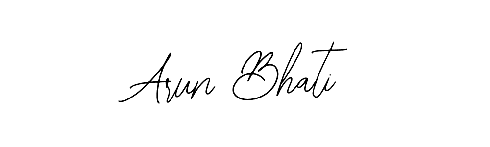 It looks lik you need a new signature style for name Arun Bhati. Design unique handwritten (Bearetta-2O07w) signature with our free signature maker in just a few clicks. Arun Bhati signature style 12 images and pictures png