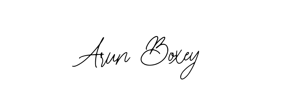 Make a beautiful signature design for name Arun Boxey. Use this online signature maker to create a handwritten signature for free. Arun Boxey signature style 12 images and pictures png