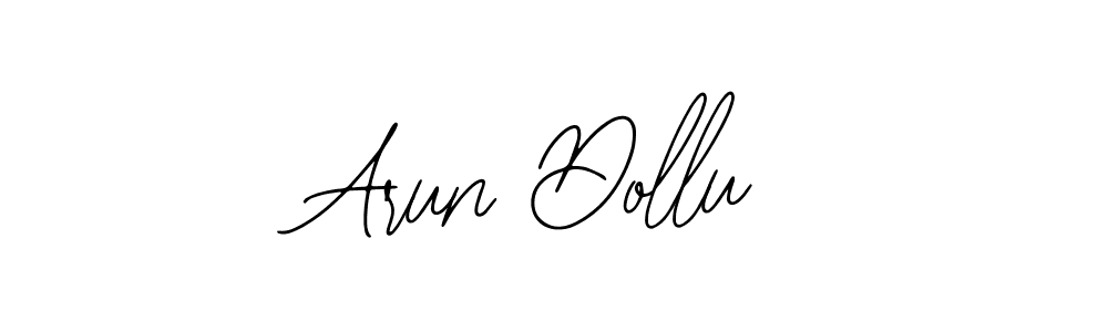 Design your own signature with our free online signature maker. With this signature software, you can create a handwritten (Bearetta-2O07w) signature for name Arun Dollu. Arun Dollu signature style 12 images and pictures png