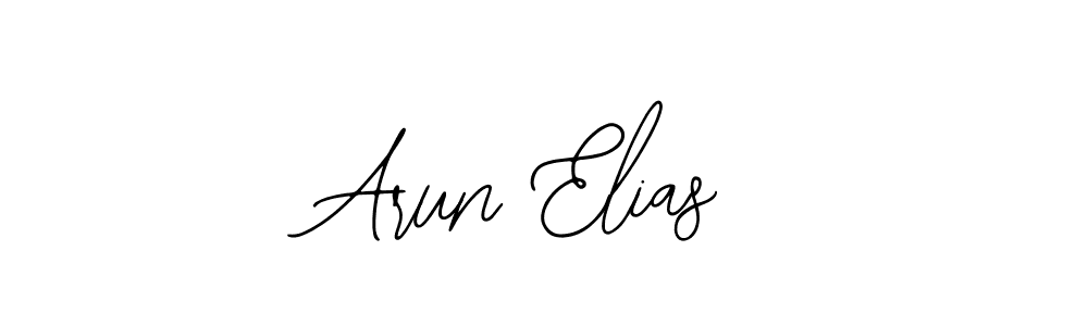 Design your own signature with our free online signature maker. With this signature software, you can create a handwritten (Bearetta-2O07w) signature for name Arun Elias. Arun Elias signature style 12 images and pictures png