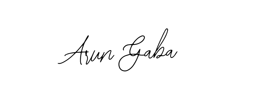 Create a beautiful signature design for name Arun Gaba. With this signature (Bearetta-2O07w) fonts, you can make a handwritten signature for free. Arun Gaba signature style 12 images and pictures png