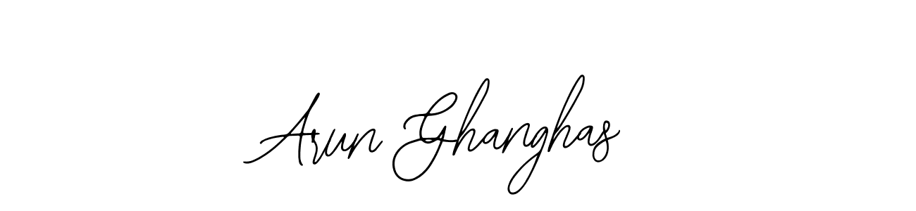 Design your own signature with our free online signature maker. With this signature software, you can create a handwritten (Bearetta-2O07w) signature for name Arun Ghanghas. Arun Ghanghas signature style 12 images and pictures png