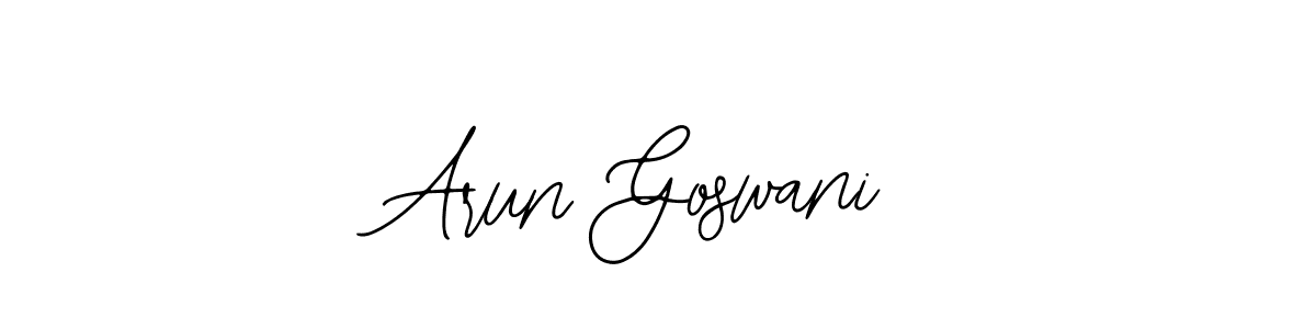 You can use this online signature creator to create a handwritten signature for the name Arun Goswani. This is the best online autograph maker. Arun Goswani signature style 12 images and pictures png