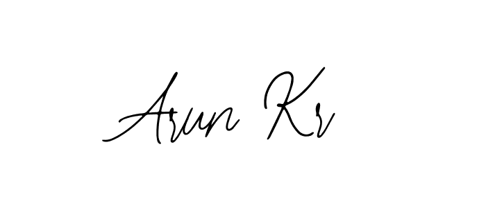 The best way (Bearetta-2O07w) to make a short signature is to pick only two or three words in your name. The name Arun Kr include a total of six letters. For converting this name. Arun Kr signature style 12 images and pictures png