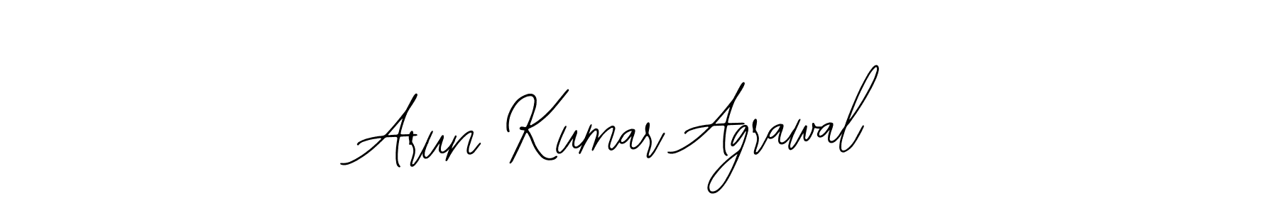 Use a signature maker to create a handwritten signature online. With this signature software, you can design (Bearetta-2O07w) your own signature for name Arun Kumar Agrawal. Arun Kumar Agrawal signature style 12 images and pictures png