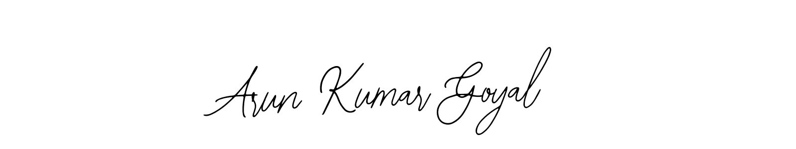 Arun Kumar Goyal stylish signature style. Best Handwritten Sign (Bearetta-2O07w) for my name. Handwritten Signature Collection Ideas for my name Arun Kumar Goyal. Arun Kumar Goyal signature style 12 images and pictures png