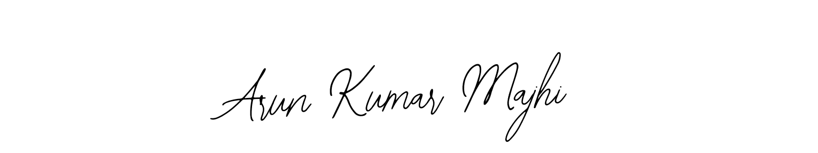 You should practise on your own different ways (Bearetta-2O07w) to write your name (Arun Kumar Majhi) in signature. don't let someone else do it for you. Arun Kumar Majhi signature style 12 images and pictures png