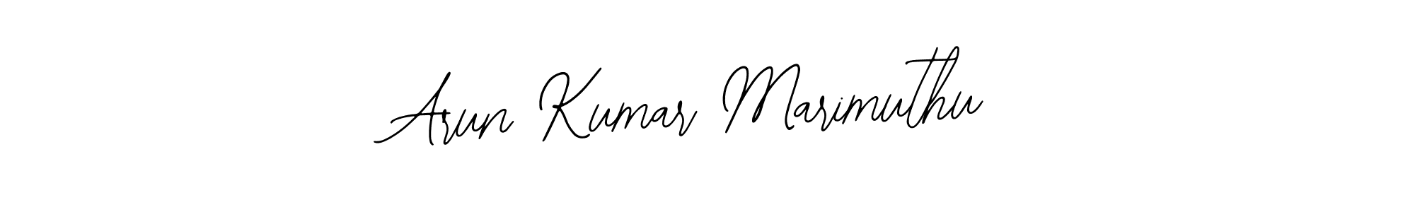 Create a beautiful signature design for name Arun Kumar Marimuthu. With this signature (Bearetta-2O07w) fonts, you can make a handwritten signature for free. Arun Kumar Marimuthu signature style 12 images and pictures png