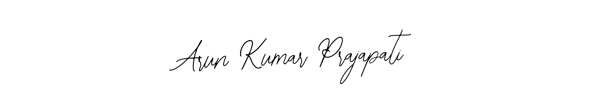 Similarly Bearetta-2O07w is the best handwritten signature design. Signature creator online .You can use it as an online autograph creator for name Arun Kumar Prajapati. Arun Kumar Prajapati signature style 12 images and pictures png