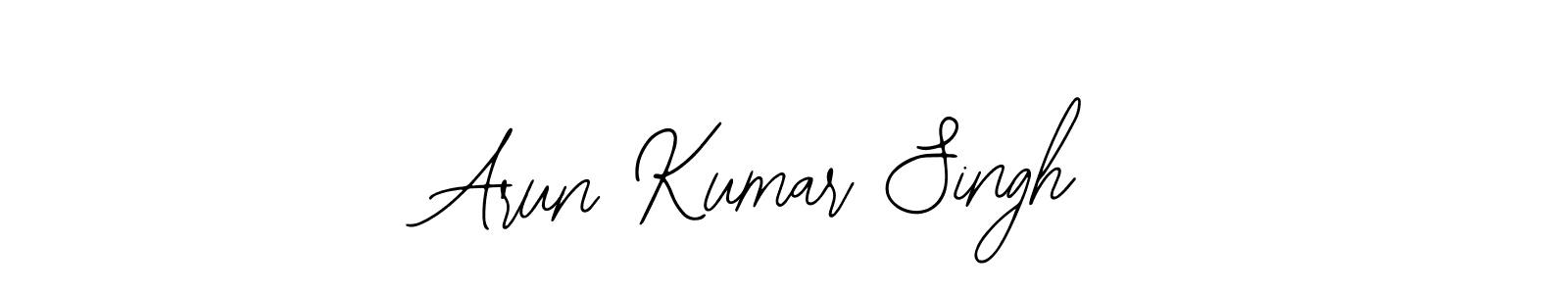 Make a beautiful signature design for name Arun Kumar Singh. Use this online signature maker to create a handwritten signature for free. Arun Kumar Singh signature style 12 images and pictures png