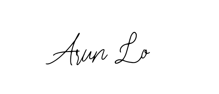 Also You can easily find your signature by using the search form. We will create Arun Lo name handwritten signature images for you free of cost using Bearetta-2O07w sign style. Arun Lo signature style 12 images and pictures png