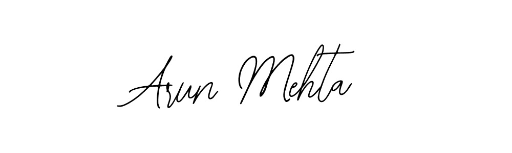 It looks lik you need a new signature style for name Arun Mehta. Design unique handwritten (Bearetta-2O07w) signature with our free signature maker in just a few clicks. Arun Mehta signature style 12 images and pictures png