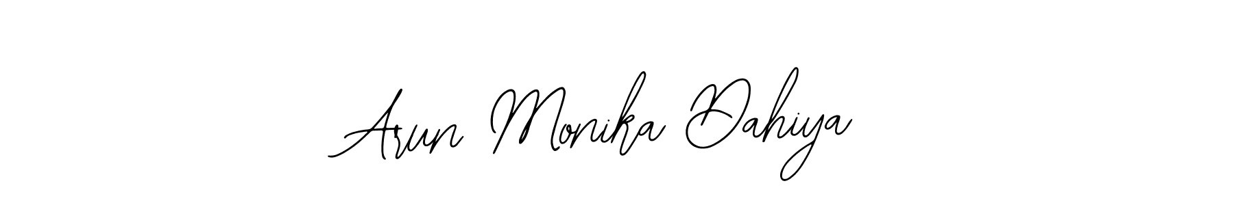 if you are searching for the best signature style for your name Arun Monika Dahiya. so please give up your signature search. here we have designed multiple signature styles  using Bearetta-2O07w. Arun Monika Dahiya signature style 12 images and pictures png