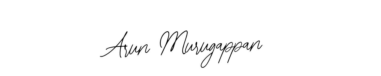 You should practise on your own different ways (Bearetta-2O07w) to write your name (Arun Murugappan) in signature. don't let someone else do it for you. Arun Murugappan signature style 12 images and pictures png