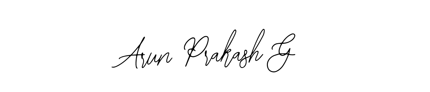 You can use this online signature creator to create a handwritten signature for the name Arun Prakash G. This is the best online autograph maker. Arun Prakash G signature style 12 images and pictures png