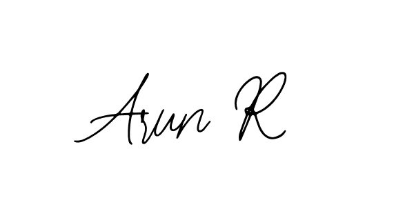 Similarly Bearetta-2O07w is the best handwritten signature design. Signature creator online .You can use it as an online autograph creator for name Arun R. Arun R signature style 12 images and pictures png