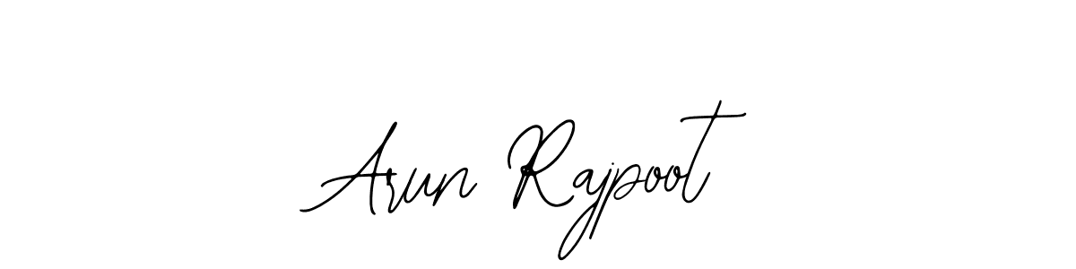 Bearetta-2O07w is a professional signature style that is perfect for those who want to add a touch of class to their signature. It is also a great choice for those who want to make their signature more unique. Get Arun Rajpoot name to fancy signature for free. Arun Rajpoot signature style 12 images and pictures png