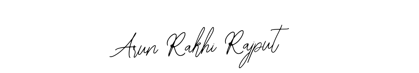 The best way (Bearetta-2O07w) to make a short signature is to pick only two or three words in your name. The name Arun Rakhi Rajput include a total of six letters. For converting this name. Arun Rakhi Rajput signature style 12 images and pictures png