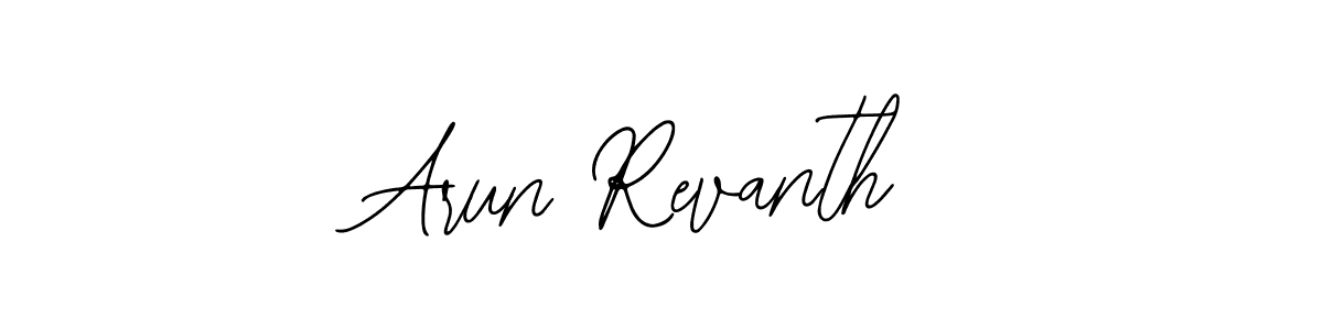 Bearetta-2O07w is a professional signature style that is perfect for those who want to add a touch of class to their signature. It is also a great choice for those who want to make their signature more unique. Get Arun Revanth name to fancy signature for free. Arun Revanth signature style 12 images and pictures png