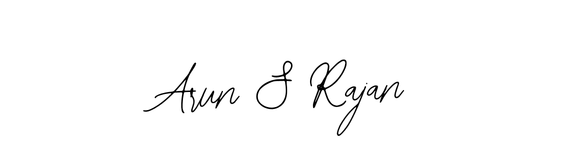 Create a beautiful signature design for name Arun S Rajan. With this signature (Bearetta-2O07w) fonts, you can make a handwritten signature for free. Arun S Rajan signature style 12 images and pictures png