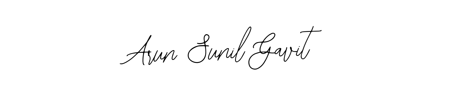 See photos of Arun Sunil Gavit official signature by Spectra . Check more albums & portfolios. Read reviews & check more about Bearetta-2O07w font. Arun Sunil Gavit signature style 12 images and pictures png