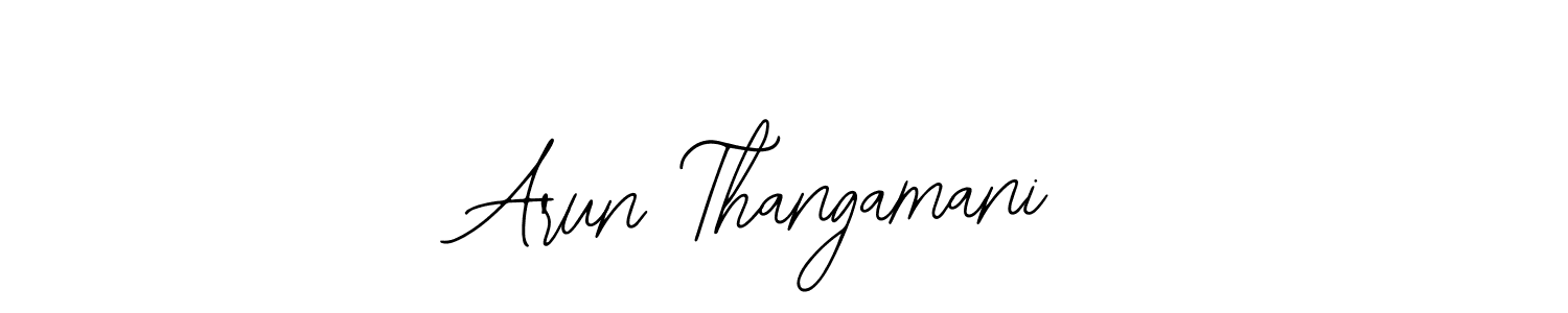 Make a short Arun Thangamani signature style. Manage your documents anywhere anytime using Bearetta-2O07w. Create and add eSignatures, submit forms, share and send files easily. Arun Thangamani signature style 12 images and pictures png