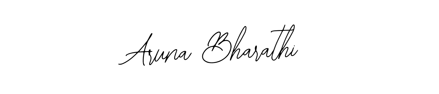 Create a beautiful signature design for name Aruna Bharathi. With this signature (Bearetta-2O07w) fonts, you can make a handwritten signature for free. Aruna Bharathi signature style 12 images and pictures png