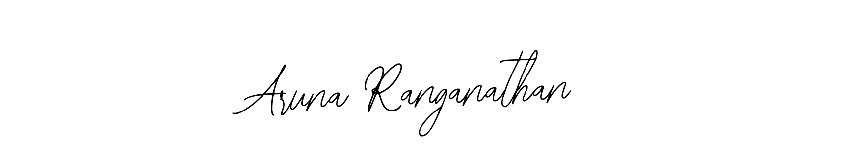 Design your own signature with our free online signature maker. With this signature software, you can create a handwritten (Bearetta-2O07w) signature for name Aruna Ranganathan. Aruna Ranganathan signature style 12 images and pictures png