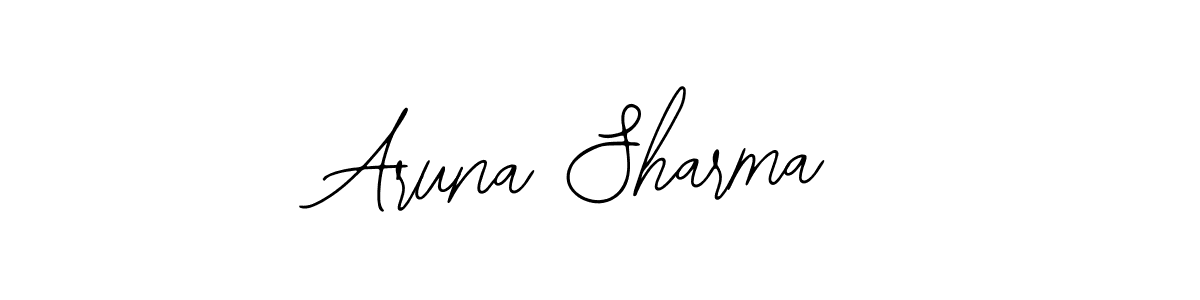 Aruna Sharma stylish signature style. Best Handwritten Sign (Bearetta-2O07w) for my name. Handwritten Signature Collection Ideas for my name Aruna Sharma. Aruna Sharma signature style 12 images and pictures png