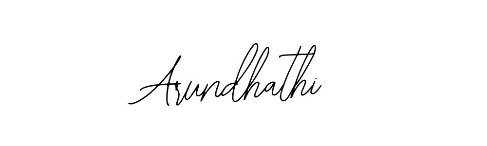 How to make Arundhathi signature? Bearetta-2O07w is a professional autograph style. Create handwritten signature for Arundhathi name. Arundhathi signature style 12 images and pictures png