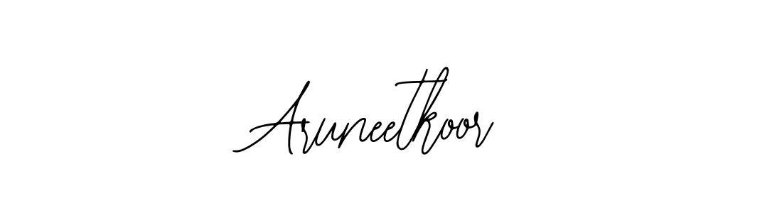 Create a beautiful signature design for name Aruneetkoor. With this signature (Bearetta-2O07w) fonts, you can make a handwritten signature for free. Aruneetkoor signature style 12 images and pictures png