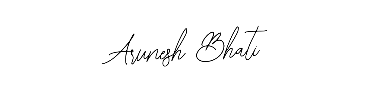 Make a beautiful signature design for name Arunesh Bhati. Use this online signature maker to create a handwritten signature for free. Arunesh Bhati signature style 12 images and pictures png