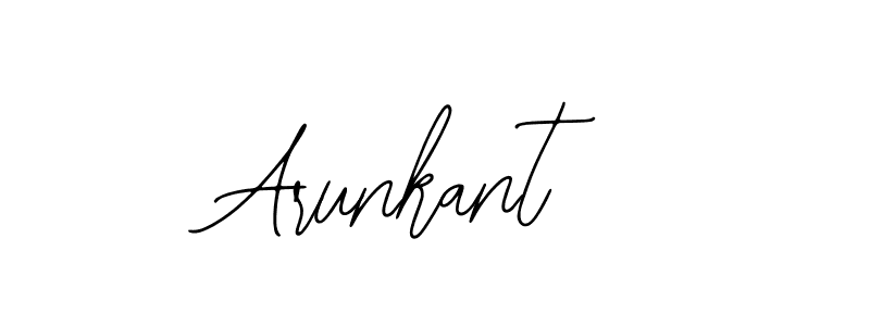 Design your own signature with our free online signature maker. With this signature software, you can create a handwritten (Bearetta-2O07w) signature for name Arunkant. Arunkant signature style 12 images and pictures png
