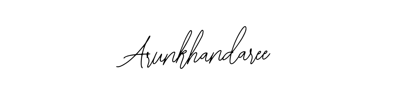 Arunkhandaree stylish signature style. Best Handwritten Sign (Bearetta-2O07w) for my name. Handwritten Signature Collection Ideas for my name Arunkhandaree. Arunkhandaree signature style 12 images and pictures png