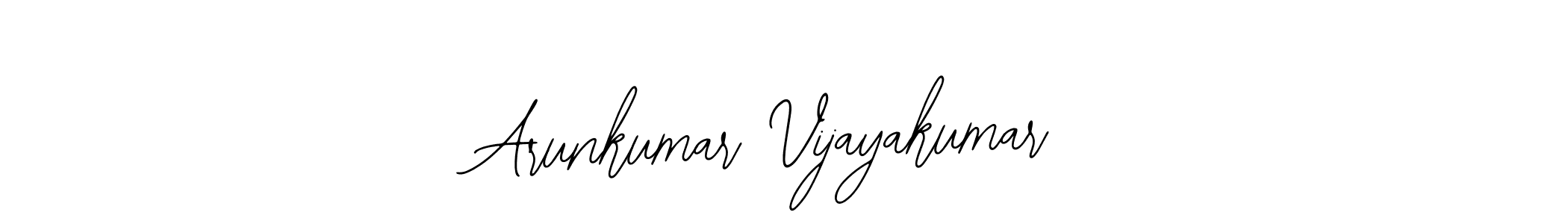 Create a beautiful signature design for name Arunkumar Vijayakumar. With this signature (Bearetta-2O07w) fonts, you can make a handwritten signature for free. Arunkumar Vijayakumar signature style 12 images and pictures png