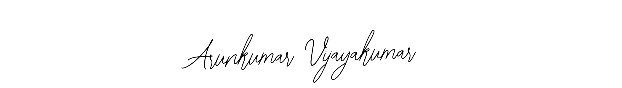 Also You can easily find your signature by using the search form. We will create Arunkumar Vijayakumar name handwritten signature images for you free of cost using Bearetta-2O07w sign style. Arunkumar Vijayakumar signature style 12 images and pictures png