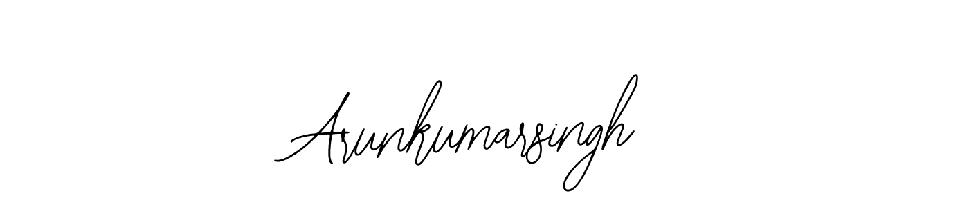 Also You can easily find your signature by using the search form. We will create Arunkumarsingh name handwritten signature images for you free of cost using Bearetta-2O07w sign style. Arunkumarsingh signature style 12 images and pictures png