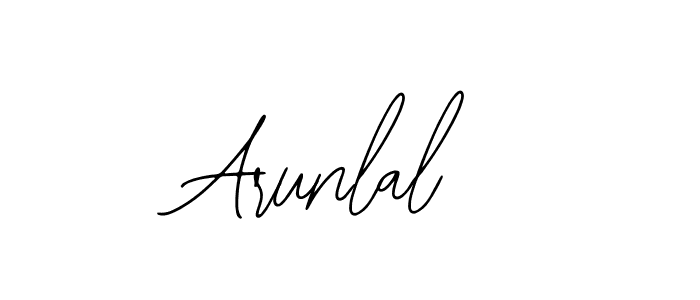 Design your own signature with our free online signature maker. With this signature software, you can create a handwritten (Bearetta-2O07w) signature for name Arunlal. Arunlal signature style 12 images and pictures png