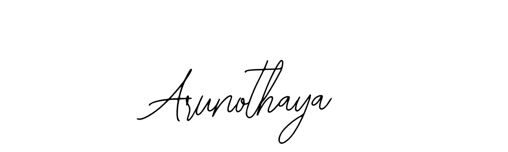 The best way (Bearetta-2O07w) to make a short signature is to pick only two or three words in your name. The name Arunothaya include a total of six letters. For converting this name. Arunothaya signature style 12 images and pictures png