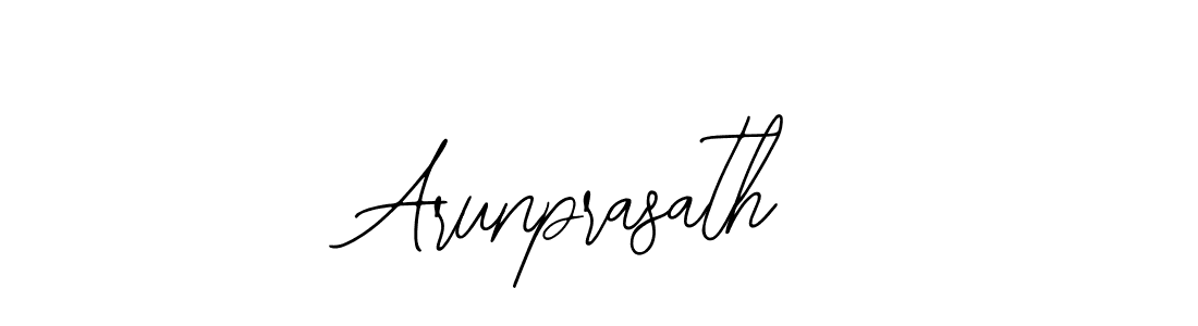 Design your own signature with our free online signature maker. With this signature software, you can create a handwritten (Bearetta-2O07w) signature for name Arunprasath. Arunprasath signature style 12 images and pictures png