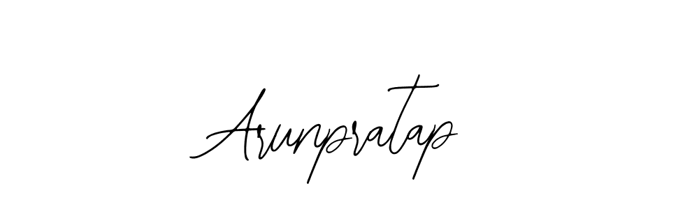 Use a signature maker to create a handwritten signature online. With this signature software, you can design (Bearetta-2O07w) your own signature for name Arunpratap. Arunpratap signature style 12 images and pictures png