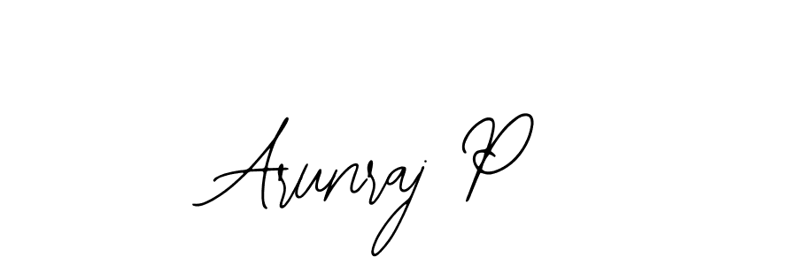You should practise on your own different ways (Bearetta-2O07w) to write your name (Arunraj P) in signature. don't let someone else do it for you. Arunraj P signature style 12 images and pictures png