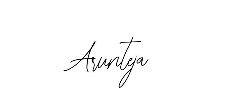 Make a beautiful signature design for name Arunteja. With this signature (Bearetta-2O07w) style, you can create a handwritten signature for free. Arunteja signature style 12 images and pictures png