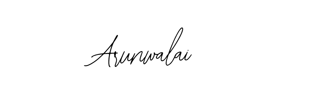 How to Draw Arunwalai  signature style? Bearetta-2O07w is a latest design signature styles for name Arunwalai . Arunwalai  signature style 12 images and pictures png